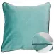 Velours Uni Bleu-Canard Cushion Cover 12" x 20"