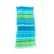 Skyline Aqua 100% Cotton Beach Towel 39" x 71"