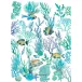 Naia White Cotton-Linen Blend Kitchen Towel