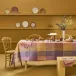 Mille Ecossais Velvet Table Linens