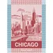 Chicago Blue Jacquard Kitchen Towel