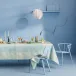 Mille Iris D'Eau Aqua Table Linens