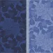 Hortensias Bleu Organic Cotton Napkin 22" x 22"