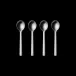 New York Matte Stainless Steel Coffee Spoon Giftbox 4 pcs