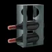 Alfredo Wine Rack, Stainless Steel, Artichoke