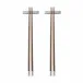 Bernadotte Chopsticks with Rest 2 sets Stainless Steel & Ceylon Iron