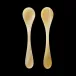 Indulgence Natural cow horn Caviar Spoons
