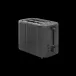 Bernadotte Toaster Stainless Steel Black