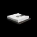Bernadotte Smoked Oak Leather Stainless Steel Napkin Holder