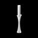 Bloom Mirror Polished Stainless Steel Floor Candleholder Medium