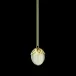 Spring 2026 18Kt Gold Plated Stainless Steel Glass Egg