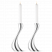 Cobra Candleholder Large, Set Of Two