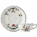 Oiseaux De Paradis Set Of 2 Tea Cups & Saucers 6" Dia