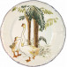 Grands Oiseaux Dessert Plate Swans 9 1/4" Dia