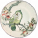 Grands Oiseaux Dessert Plate Cockatoo 9 1/4" Dia