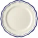 Filet Cobalt Dessert Plate 9 1/8 " Dia