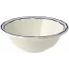 Filet Cobalt Cereal Bowls XL 7" Dia - 10 Oz - H 2 1/2", Set of 2