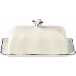 Filet Cobalt Butter Dish 7" x 5 5/16" - 3" H