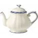 Filet Cobalt Teapot 36 2/3 Oz