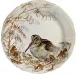 Sologne Dessert Plate Woodcock 9 1/4" Dia