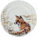 Sologne Set Of 4 Dessert Plates Assorted Game 9 1/4" Dia