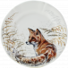 Sologne Dessert Plates Assorted Game 9 1/4" Dia, Set of 4