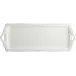 Rocaille Blanc Oblong Serving Tray 15 3/16" x 11 1/4"