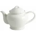 Rocaille Blanc Teapot 10 13/16’’ Dia