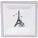 Ca Crests Paris ! Square Candy Tray XL 8 3/4" Sq