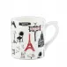 Ca Crests Paris ! Mug 8 5/8 Oz - 3 3/4 H