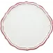 Filet Red Cake Platter 12 1/2" Dia