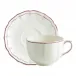 Filet Pivoine Jumbo Cup & Saucer 15 1/4 Oz - 7 1/2" Dia