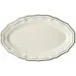 Filet Earth Grey Oval Platter 16 1/8 x 10 5/16"