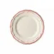 Filet Coral Canape Plates 6 1/2" dia