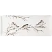 Les Oiseaux De La Foret Oblong Serving Tray 14 3/16 x 6 1/8"