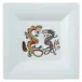 La Prestic Ouiston Square Candy Tray XL, Dragon 8 3/4" Sq