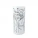 La Prestic Ouiston Cylinder Vase, Spray Me 3 9/16" x 7 7/8"
