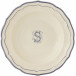 Filet Blue Monogram Rim Soup Bowl 8.5 in Diameter