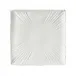 Vecchio Ginori Bianco Squared Plate Cm 27X27 In. 10 1/4 X 10 1/4