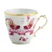 Oro Di Doccia Magenta Coffee Cup 4 1/2 in