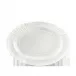 Vecchio Ginori Bianco Oval Flat Platter Cm 41.5 In. 16 1/4