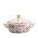 Oro Di Doccia Magenta Tureen With Cover Lt 3.17 Oz. 111 3/4