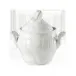 Vecchio Ginori Bianco Coffee Sugar Bowl With Cover For 6 10 oz 1/2