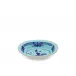 Oriente Italiano Iris Antico Doccia Deep Oval Tray Cm 25 In. 9,8