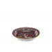 Oriente Italiano Castagna Antico Doccia Deep Oval Tray Cm 25 In. 9,8