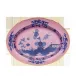 Oriente Italiano Azalea Oval Flat Platter 15 in