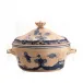 Oriente Italiano Cipria Oval Tureen With Cover Lt 3.85 Oz. 135 3/4