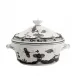 Oriente Italiano Albus Oval Tureen With Cover Lt 3.85 Oz. 135 3/4