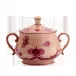 Oriente Italiano Vermiglio Sugar Bowl For 6 9 1/2 oz