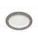 Labirinto Nero Oval Flat Platter 13 1/4 in